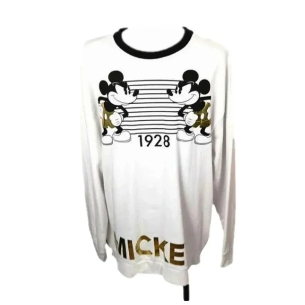 Disney Store Mens Sweat Shirt Size 2XL Mickey Mouse New Tags‎